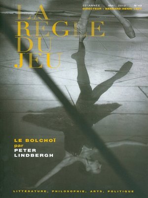 cover image of La règle du jeu n°49